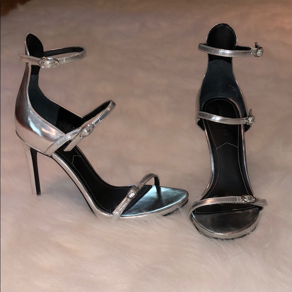 Kendal + Kylie Chrome Heels